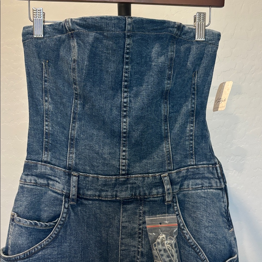 Free people barrel leg jumper size S - Picture 2 of 13